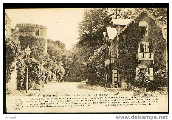 4593  - Beauraing Ruines Du Chateau Et Annexe - Beauraing