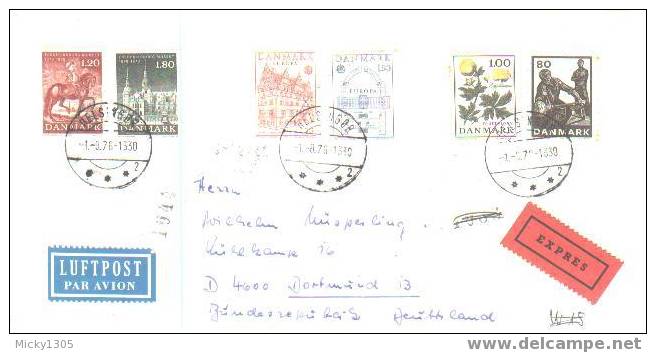 Dänemark / Danmark - Umschlag Gestempelt / Cover Used (Y639) - Storia Postale