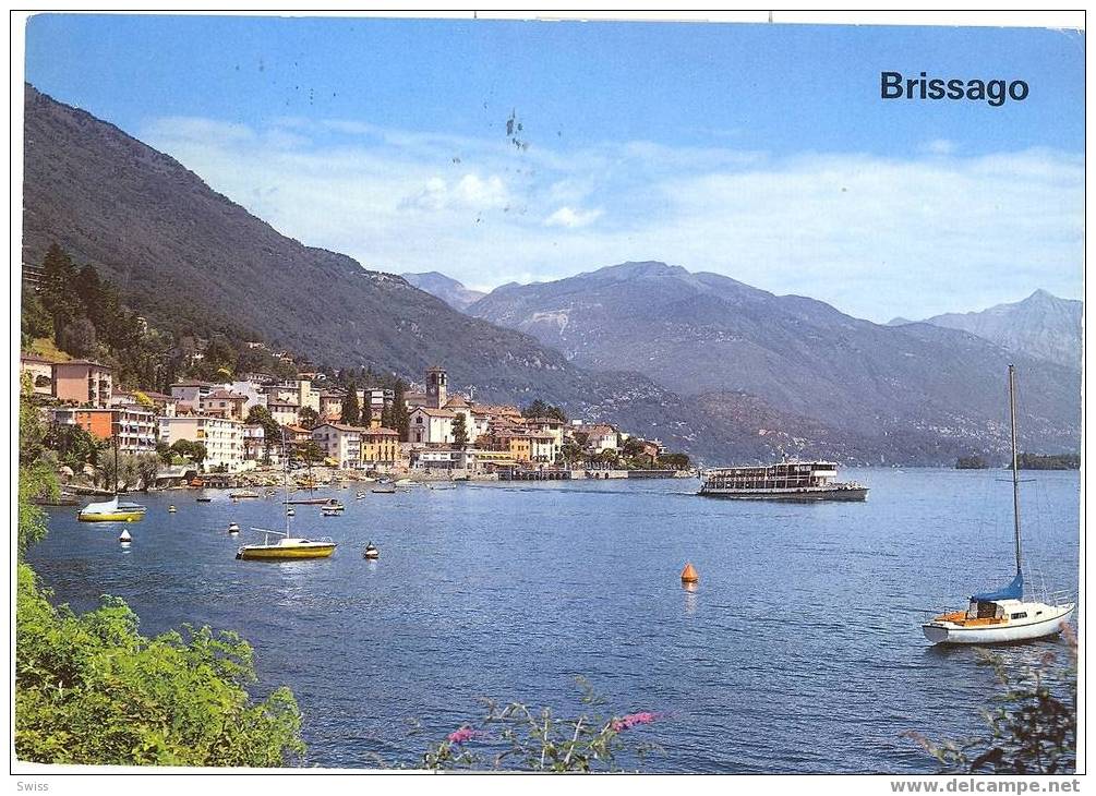 BRISSAGO  SCHIFF  BOAT - Brissago