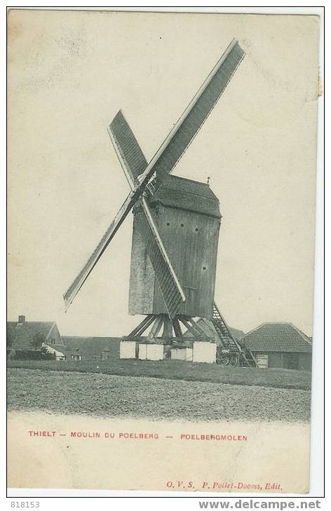 THIELT - Moulin Du Poelberg - Tielt