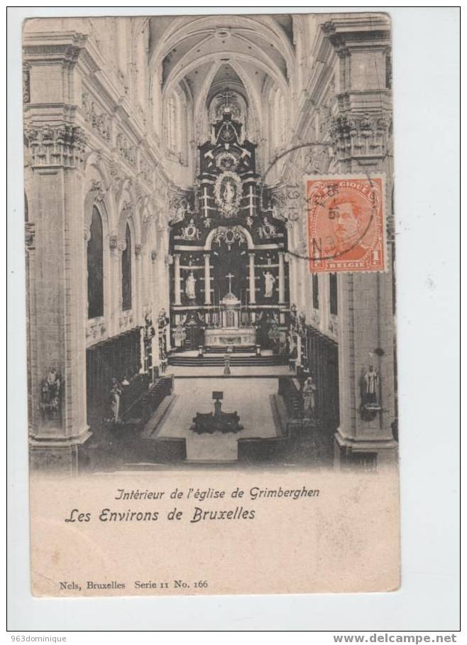 Grimbergen - Grimberghen - Intérieur De L'eglise - Les Environs De Bruxelles - Grimbergen