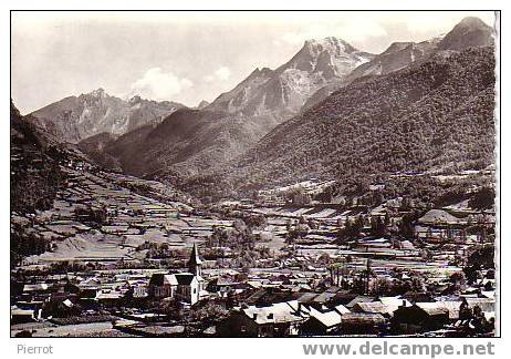 140407C : Laruns Aerienne CPSM Années 1950 - Laruns