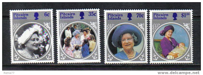 1018 - PITCAIRN, 1985 : 85th Birthday Of Queen Mother  *** - Pitcairneilanden