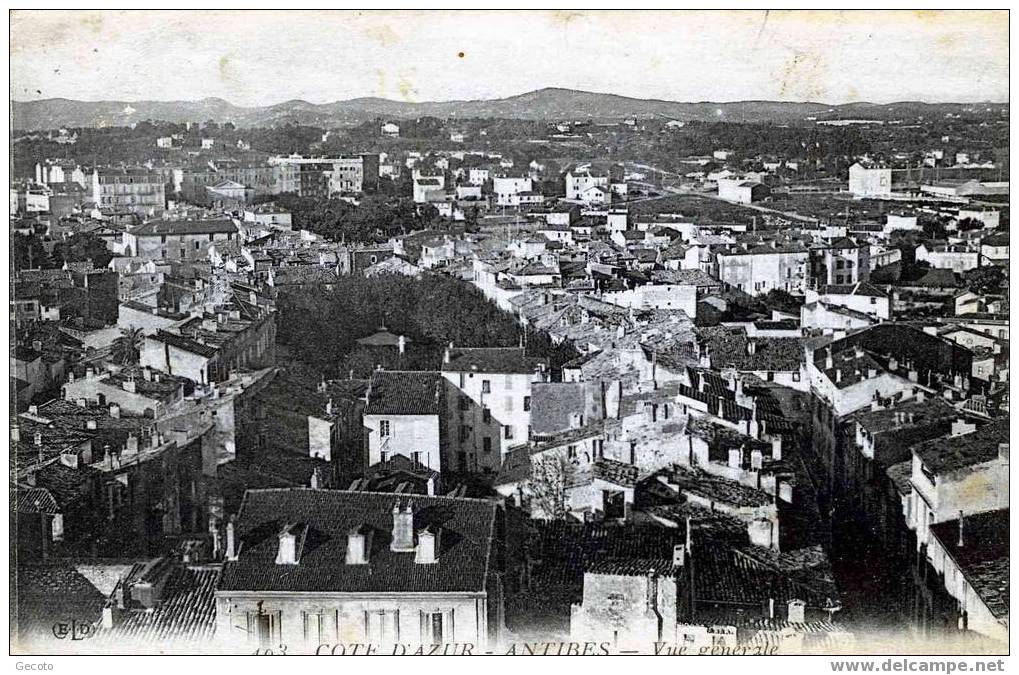 Vue Generale - Antibes - Old Town