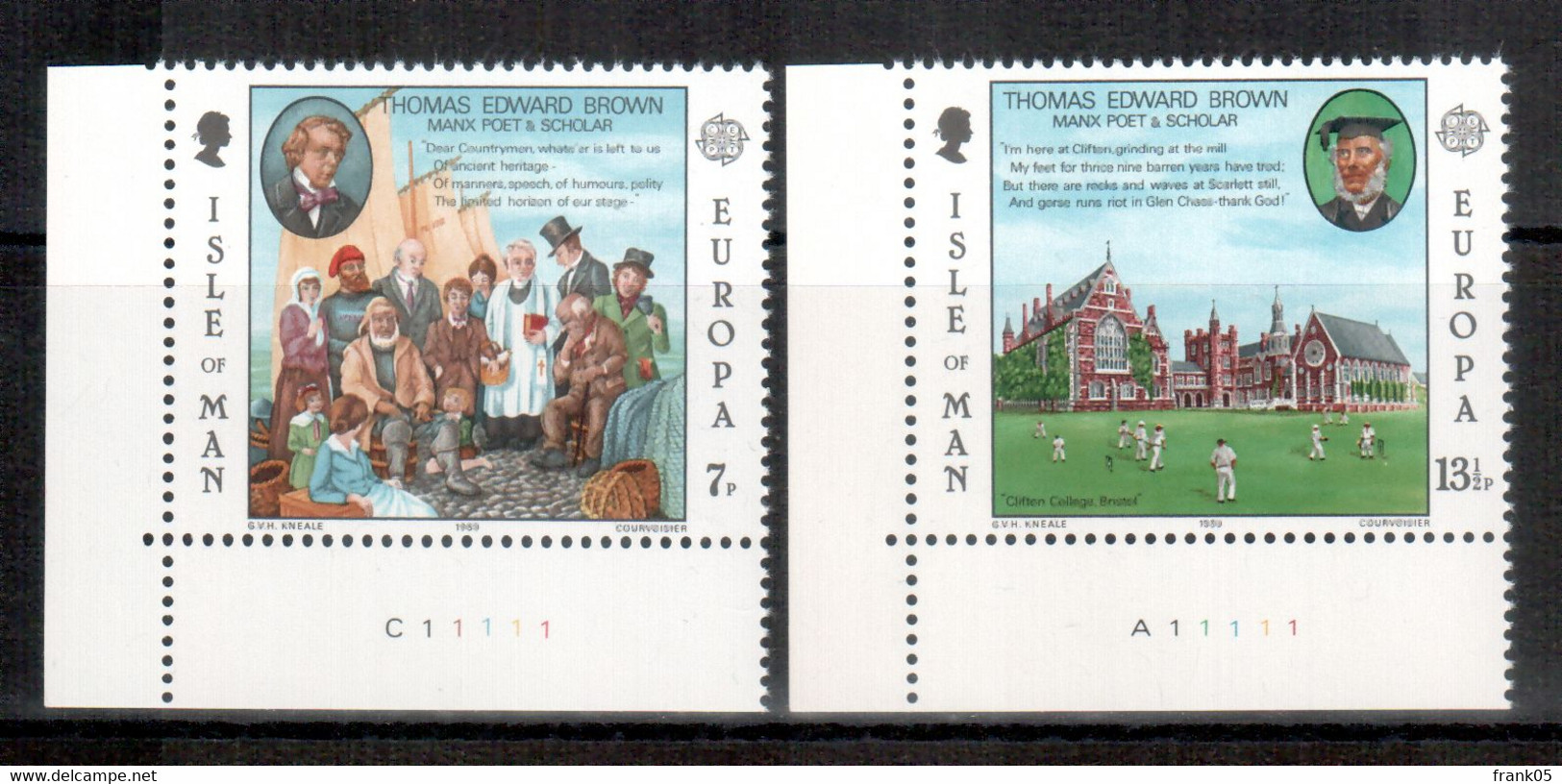 Insel Man / Isle Of Man / Ile De Man 1980 Satz/set EUROPA ** - 1980