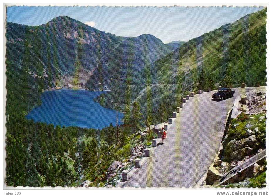 65 Vallée D'Aure : Le Lac D'OREDON, Vu De La Route De Cap De Long (Peugeot 404) - Vielle Aure