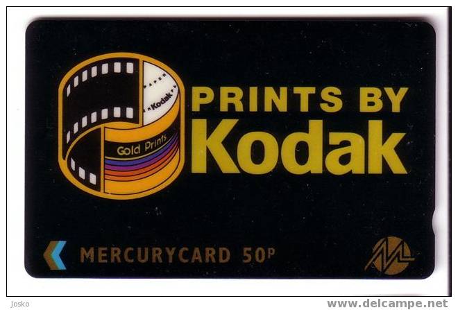 KODAK  - American Multinational Public Company Producing Photographic Materials And Equipment ( USA ) - [ 4] Mercury Communications & Paytelco