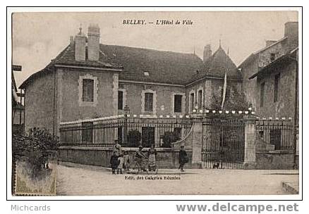 CPA 01 BELLEY - L Hotel De Ville - Belley