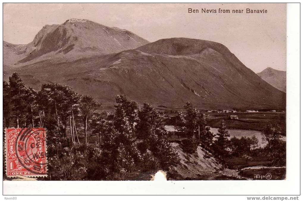 ROYAUME UNI Ben Nevis From Near Banavie - Inverness-shire