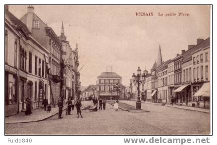 CPA. RENAIX.   La Petite Place.      1931. - Ronse