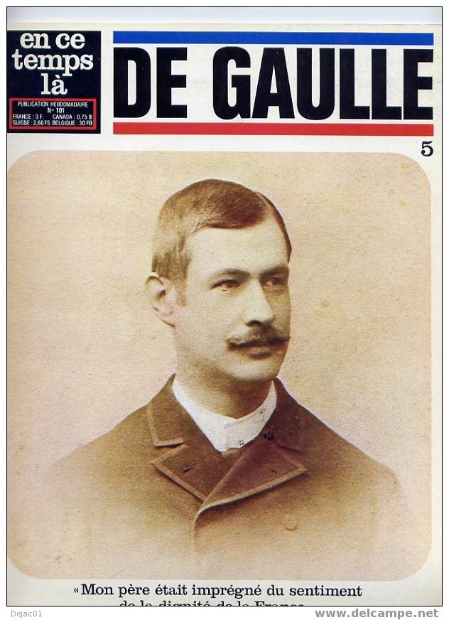 Collection En Ce Temps Là - De Gaulle N° 5 - Storia