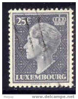 Luxemburg, Yvert No 415 - 1948-58 Charlotte De Profil à Gauche