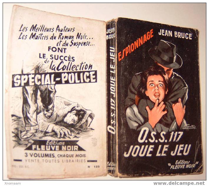 C03 - Jean Bruce - OSS 117 Joue Le Jeu - Fleuve Noir EO 1957 Non Massicoté - OSS117