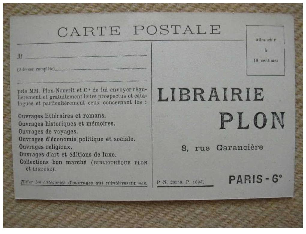 75 PARIS LIBRAIRIE PLON  RUE GARANCIERE - Distrito: 06