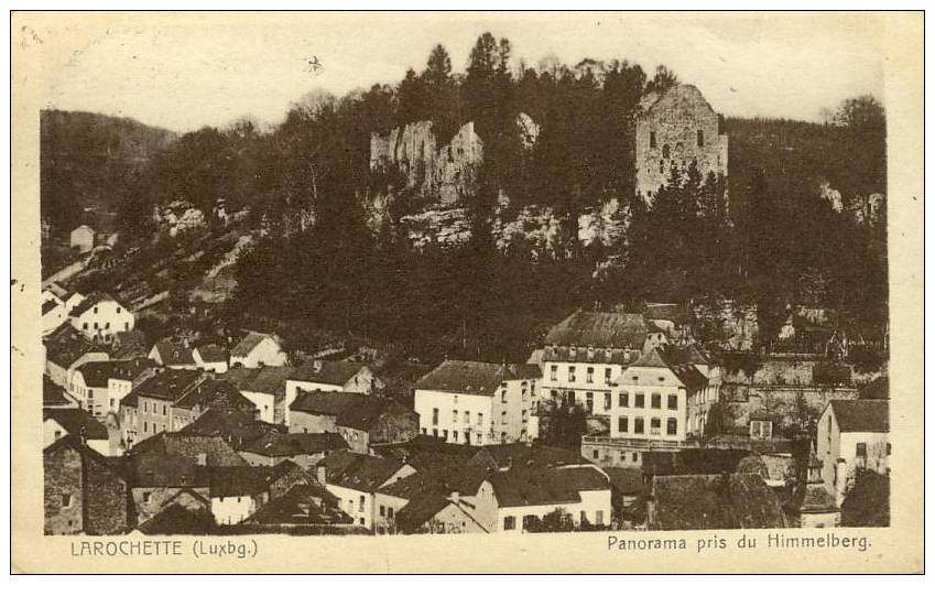 LUXEMBOURG - LAROCHETTE - Panorama Pris Du Himmelberg - Larochette