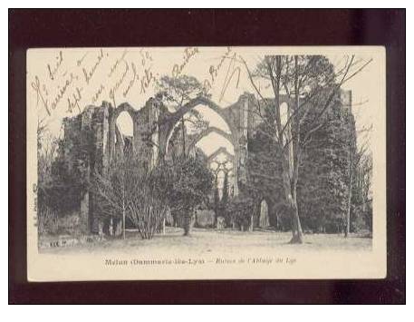 14794 Melun Dammarie Les Lys Ruines De L'abbaye Du Lys  édit.B.F. Belle Carte Précurseur - Dammarie Les Lys