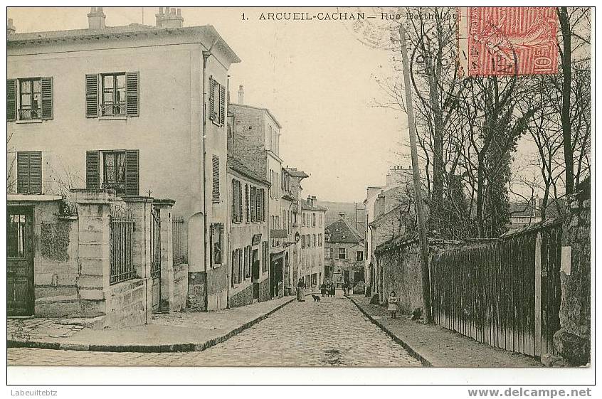 ARCEUIL CACHAN   Rue Berthelllet - Arcueil