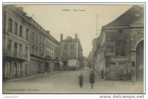 272 B/ CPA ORBEC  RUE CARNOT  (calvados) - Orbec