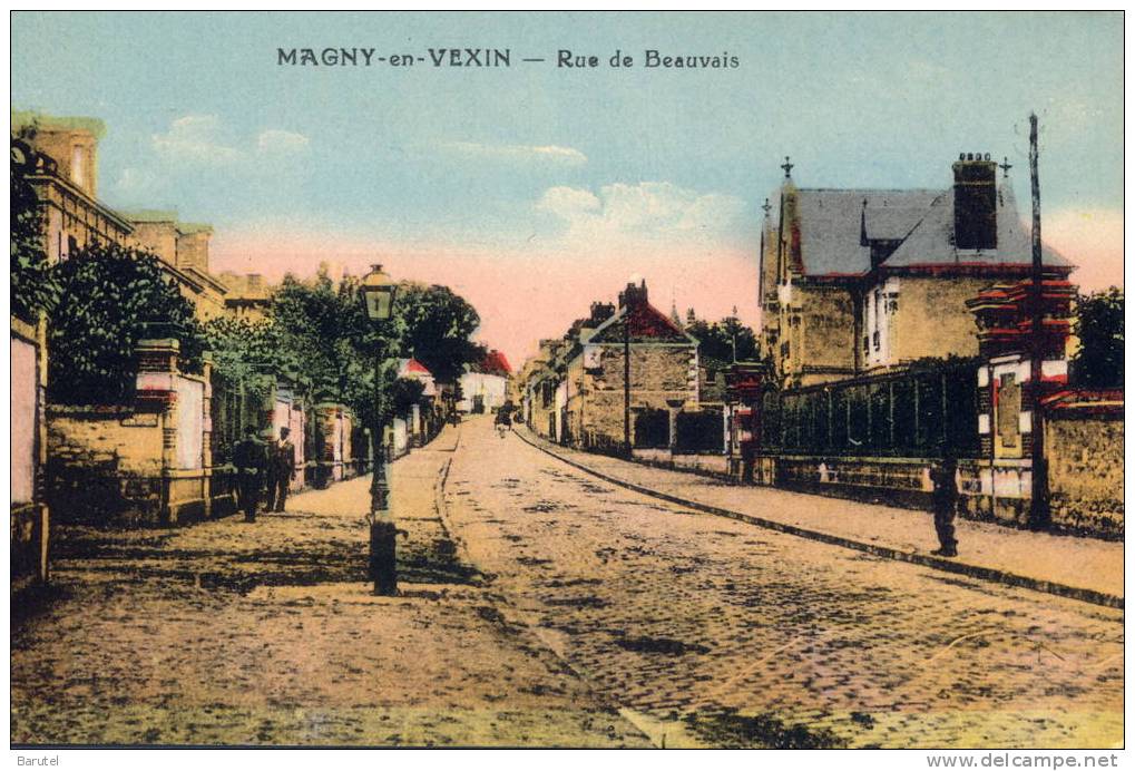 MAGNY EN VEXIN - Rue De Beauvais - Magny En Vexin