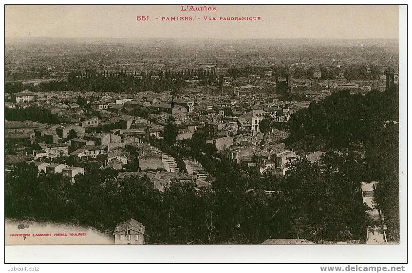 PAMIERS - Vue Panoramique - Pamiers