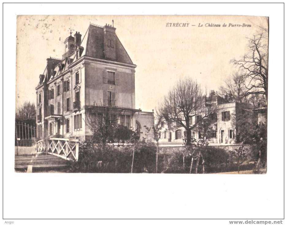 CPA---91-----ETRECHY-----CHATEAU----CHATEAU DE PIERRE BROU - Etrechy