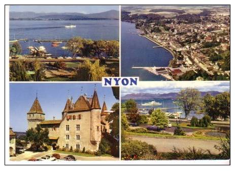 NYON - 4 Vues - N° NY 24 - Nyon