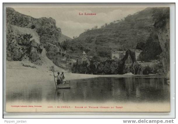 48 ST.CHELY  Eglise Et Village  (Gorges Du Tarn) - Marvejols