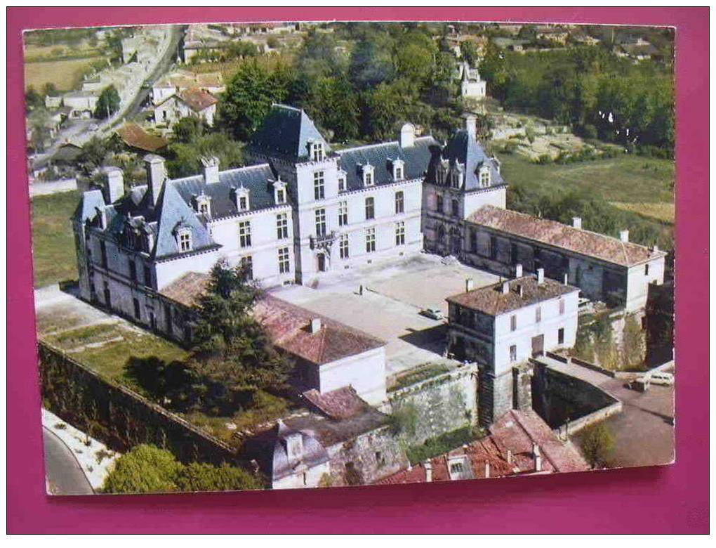 33 CADILLAC CHATEAU DES DUCS D EPERNON  VUE AERIENNE - Cadillac