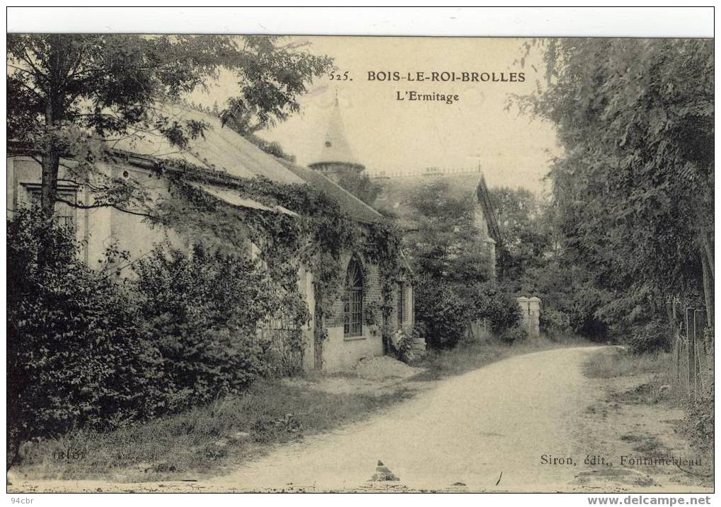 Cpa (77) Bois Le Roi Brolles. L Hermitage - Bois Le Roi