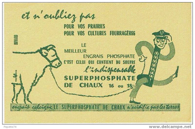 Buvard Le Superphosphate De Chaux - S