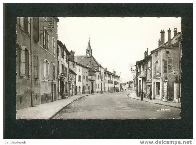 CPSM - Mirecourt - Rue Germini Et Hôpital Civil ( LA CIGOGNE 88 304 03 Format CPA) - Mirecourt