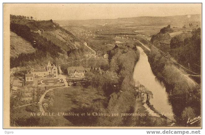 Aywaille L'amblève Et Le Chateau , Vue Panoramique De La Vallée - Aywaille