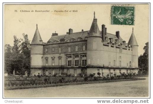 Château De Rambouillet - Facades Midi Et Est - Rambouillet (Château)