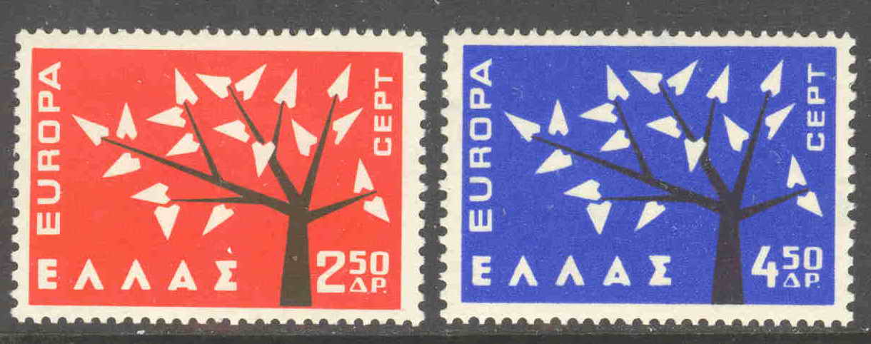 Europa CEPT 1962: Griekenland / Grèce / Griechenland / Greece ** - 1962