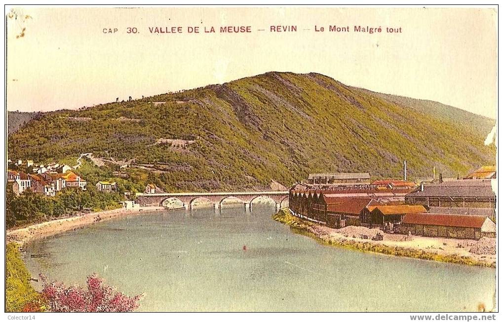 REVIN LE MONT MALGRE TOUT  1941 - Revin