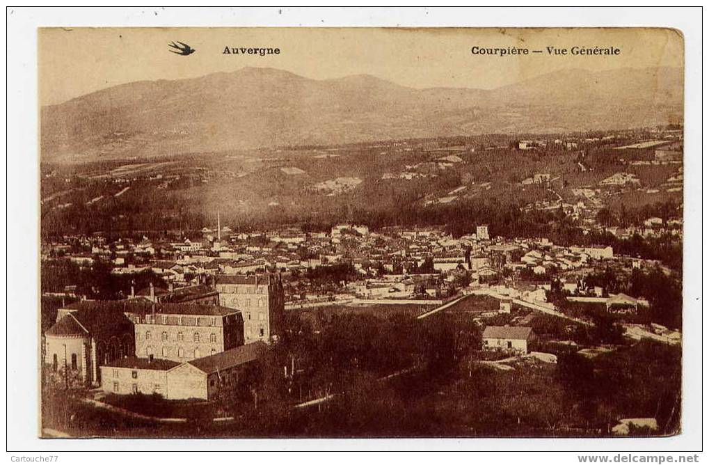 K6 - COURPIERE - Vue Générale - Courpiere