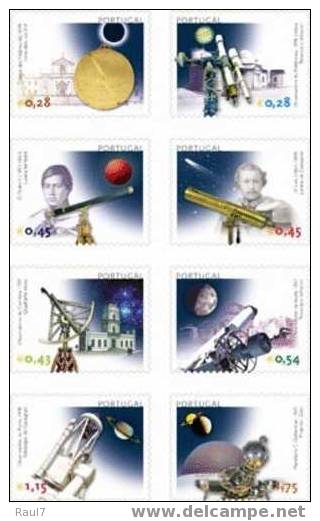 PORTUGAL 2002 8v NEUF ** (MNH) Astronomie - Neufs