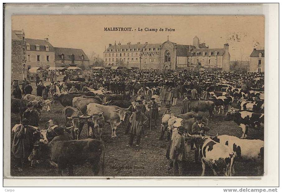 MALESTROIT - Le Champ De Foire. - Malestroit