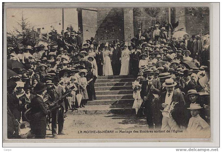 LA MOTHE SAINT HERAY. - Mariage Des Rosières. - La Mothe Saint Heray