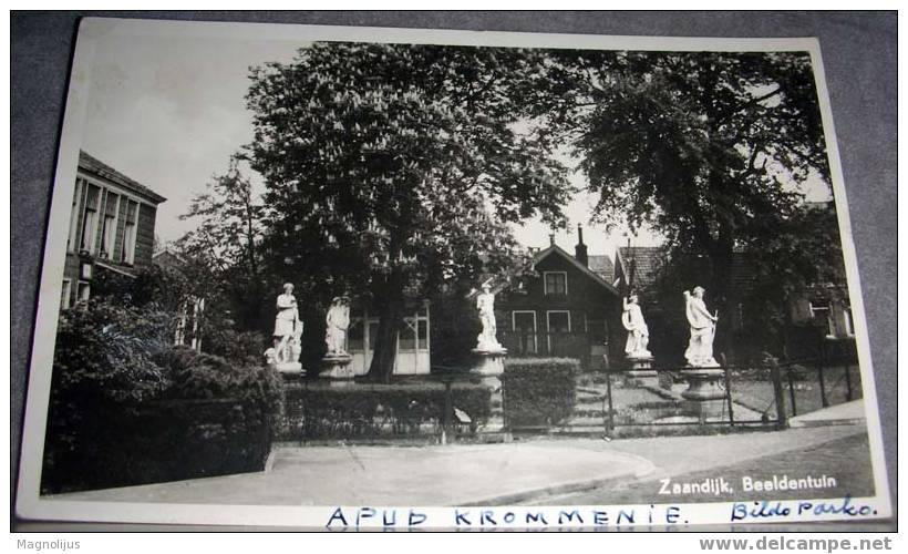 Netherlands,Zaandijk,Beeldentuin,Sculptures,Original Photo,vintage Postcard - Zaanstreek