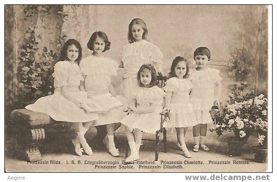 3-LUXEMBOURG -ref No 07- Princesses   -bon Etat - Grand-Ducal Family