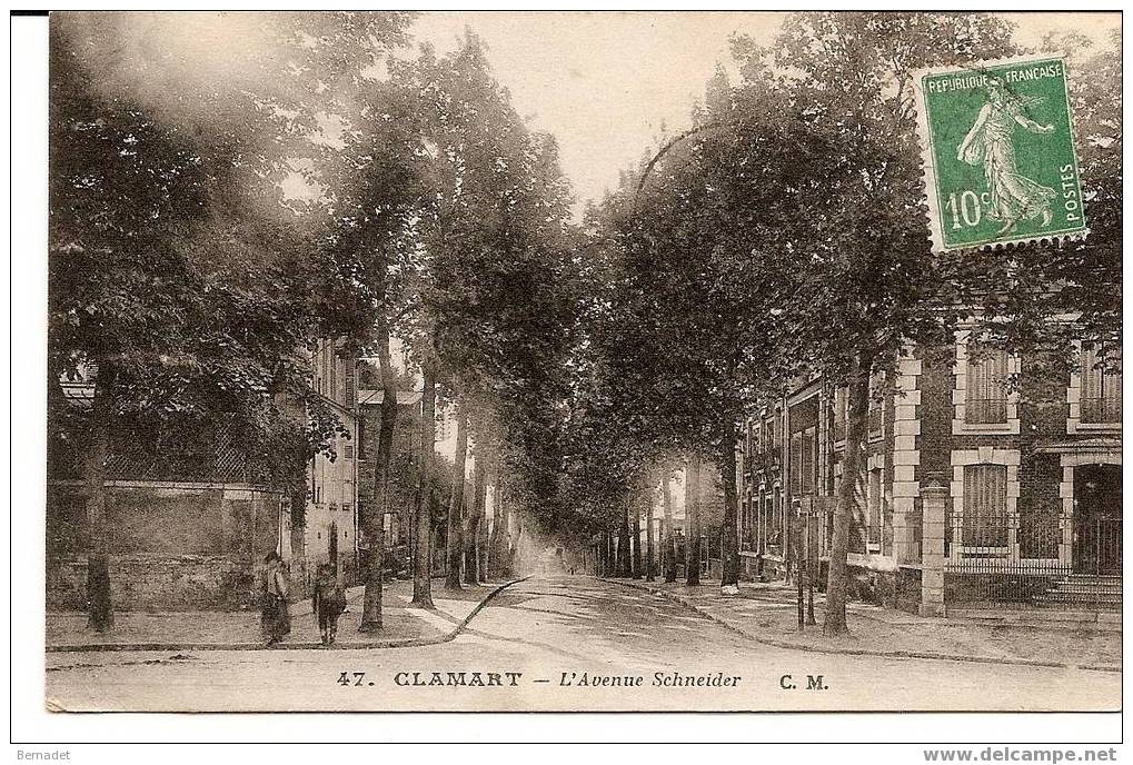 CLAMART....AVENUE SCHNEIDER - Clamart