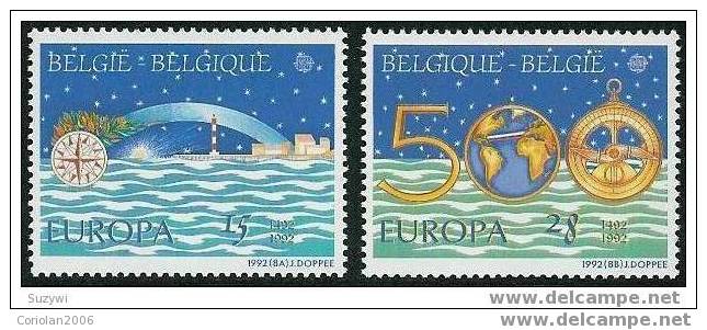 Belgique - Europa 1992 - 2 Val. - 1992