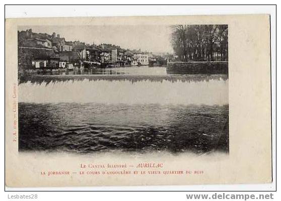 CPA 38.-.-La Jordanne.-Le Cours D'Angoulême Et Le Vieux Quartier Du Buis - Beaurepaire