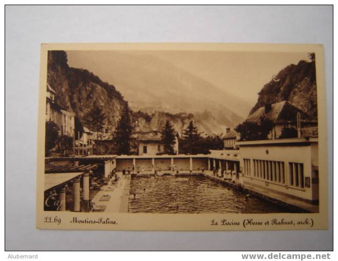 Moutiers Salins. La Piscine. - Moutiers