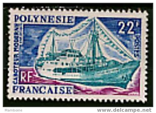 Polynesie Bateau /caboteur 1966  N 41. (neuf Sans Trace Char.) X X - Neufs