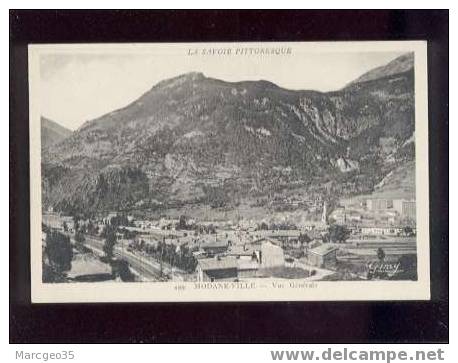 17661 Modane Ville Vue Générale édit.collomb N° 499 Belle Carte  Rail Chemin De Fer - Modane