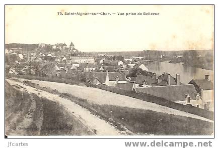 41 D - SAINT-AIGNAN-sur-CHER - Vue Prise De Bellevue - Saint Aignan