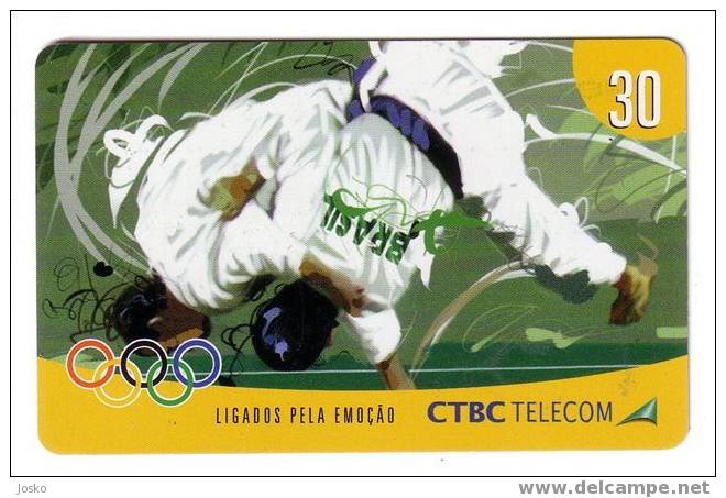 OLYMPIC GAMES SYDNEY 2000 Australia ( Brasil Card ) - Jeux Olympiques - Olympics - Olympia - Australie