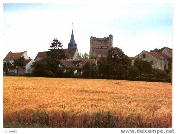 CARTE POSTALE DE MAUREPAS - L EGLISE ET LES RUINES DE LA TOUR - Maurepas